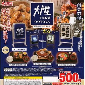 Ootoya Miniature Collection, Set of 5 Types