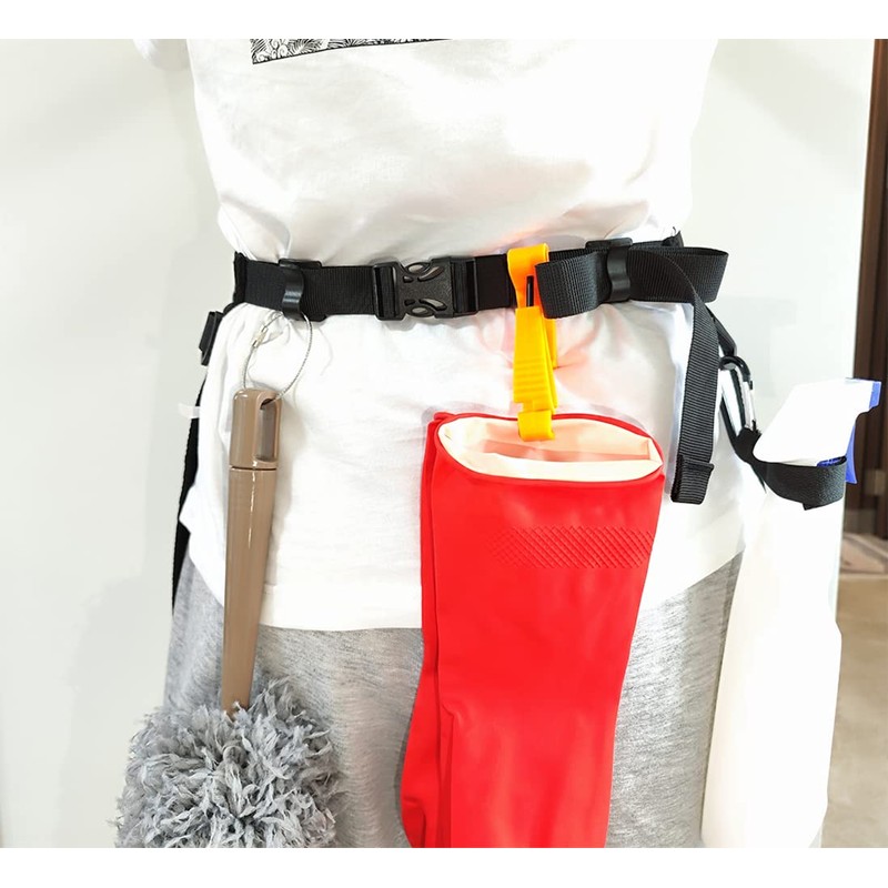 Bafelia Waterproof Cleaning Apron with 7 Pockets, Cleaning Supplies for