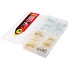 Dekton 125pcs Assorted Hooks Set-Durable Metal Construction| Ideal for Home,