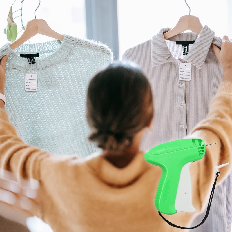 VEGCOO Labelling Gun, Clothing Price Gun with 5 Replacement Needles