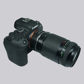 PHOLSY Lens Mount Adapter Manual Focus Compatible with Canon EF (EF-S) Mount Lens to Canon RF Mount Camera Body, EF to RF