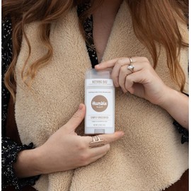 HUMBLE BRANDS Aluminum-Free Deodorant, Vegan and Cruelty- free, Formulated for Sensitive Skin, Simply Unscented, 2.5 Ounce (Pack of 3)