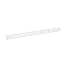 Titon Trickle Vent Flat Aluminium Grille (288mm x 22mm) - White