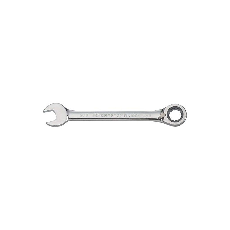 CRAFTSMAN Ratcheting Wrench, SAE, Reversible, 9/16-Inch, 72-Tooth, 12-Point (CMMT42416)
