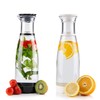 Grunwerg Clear Fruit Infusion Jar with White Detail - 1300ml