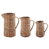 Mud Pie Willow Pitcher, Medium, 8 1/4" x 9 3/4"