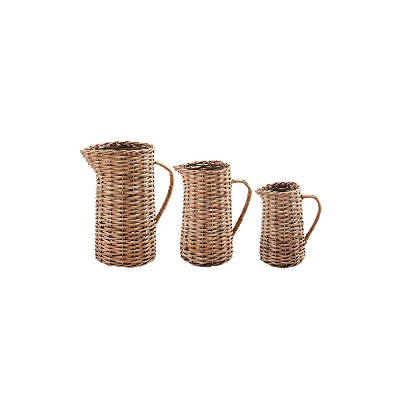 Mud Pie Willow Pitcher, Medium, 8 1/4" x 9 3/4"