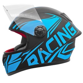 SanQing Kids Full Face Motorcycle Helmet Motocross Dirt Bike ATV BMX Go-Kart Off-Road 4 Wheeler Boy Girl Children Helmet with Sun Visor DOT Approved