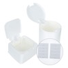 Ciieeo 2pcs Cotton Swab Storage Box Lid Pp Organizer for