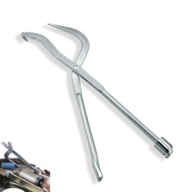 pinflaw Pack of 1 Brake Tools, Spring Installation Disassemble Tools, Repair and Modification Accessories, Brake Spring Pliers for Most Cars (Silver)