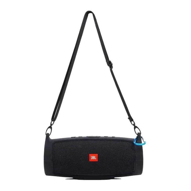Estuchelandia Funda Skin Silicon Gancho Y Correa Para Bocina Jbl