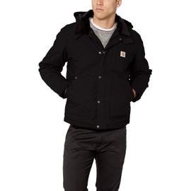 Carhartt Men's Full Swing Relaxed Fit Ripstop Insulated Jacket, Black, Large