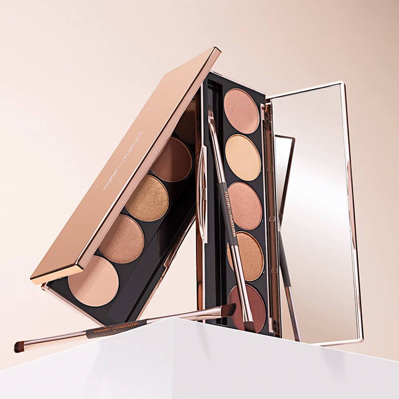 Nude By Nature Natural Illusion Eye Palette, Soft Rose