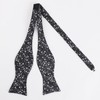 Alizeal Mens Floral Patterned Colorful Classic Self Tied Bow Tie