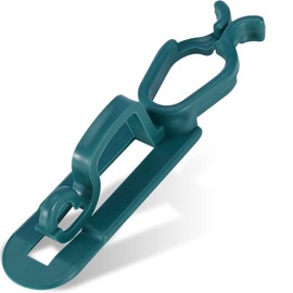 Christmas Light Gutter Clip Outdoor Shingle Clips 80 Pieces Holiday Hanger Hooks Compatible with C9 C7 C6 for Roof, Roof Ridge Line, Fence (Green)