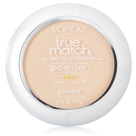 L'Oreal True Match Powder, Porcelain [W1], 0.33 oz (Pack of 2)
