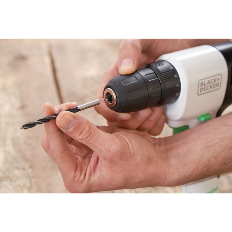 BLACK+DECKER reviva 12V Cordless Drill, 230 lb Torque, Made from