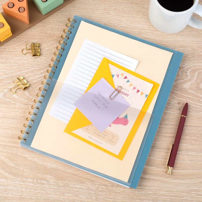 AT-A-GLANCE® Harmony Academic 2025-2026 Weekly Monthly Planner, Retro Blue, Large,