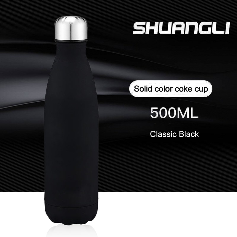 [通拓商品]Water Bottle Stainless Steel 500ml Vacuum Insulated Cup Insulated Water