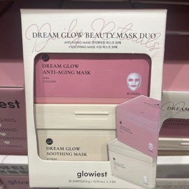 Gloist GLOWIEST Gloist Dream Glow Beauty Mask Pack 30 sheets / GLOWIEST 글로이스트 드림 글로우 뷰티 마스크팩 30매 X 2-코스트코