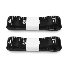Pack of 2 Soft Measuring Tapes, Body Measuring Tapes, Tailor Measuring Tapes, Practical Double-Sided Scales Retractable Measuring Tapes, Suitable for Craftsmen and Tailors, 120 Inches/300 cm