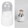 Makeup Brush Holder 360 Degree Rotatable Large Capacity Dustproof Cosmetics