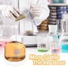 PATIKIL 100ml Low Foam Glass Beaker 12pcs 3.3 Borosilicate Glass