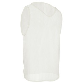 Total Soccer Factory Scrimmage Vests (Multiple Colors, Sizes, Quantities) (White, Adult, 6 Vests)