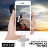 Wayzu 4-in-1 USB Flash Drive, Multi-Device Compatible, Type-C/Lightning/Micro-USB/USB-A, Portable Storage