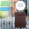 Yaocom Locking Mailbox with Key for Outdoor 16.2 x 11.2
