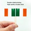 Ireland Flag Irish Small Toothpick Mini Stick Flags Decorations (100