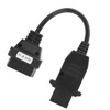30cm Car OBD2 Diagnostic Cable Adapter 8PIN to 16PIN Plastic
