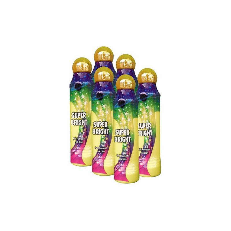 Super Bright Six Pack 3oz Yellow Bingo Dauber