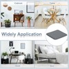 sourcing map 4Pcs Non-Slip Furniture Pads, 2.36" Square Anti Skid