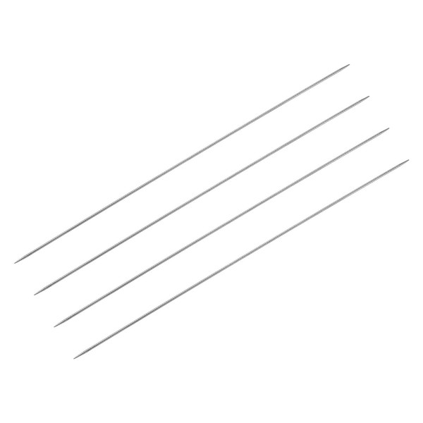 uxcell 2 Pairs Knitting Needle Set, 1.6mm Diameter 9.84 Inches