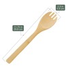 Bamboo Serving/Cooking Utensils - B16 - Cooking Spoon with Teeth