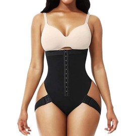 Women's Slim BeltWomen's Flat Belly Shaping Panties (AU, Alpha, XX-Large, Regular, Regular, Black)