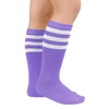Purple Girls Soccer Socks Youth Softball Socks Athletic Sock 1
