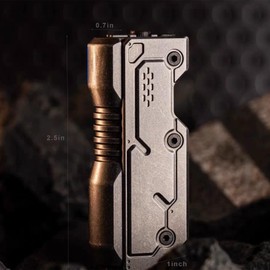 Metal Fidget Toys Adults EDC Fidget Slider Stress Relief Toy for Adults ADHD & Anxiety Relief Autism Cool Gadgets for Office, Home, and Travel (Black)