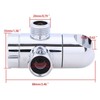 3 Way Shower Head Diverter G 1/2 3-Way T-Adapter, Bathroom