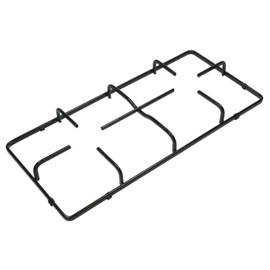 SPARES2GO Pan Support Stand Grid Burner Grate for Logik LBPCKX12 LGHOBX12 Gas Hob Cooker (Pack of 1, 460mm x 215mm)