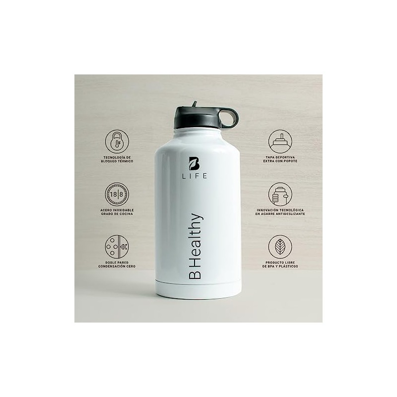 B Life Botella Térmica B Healthy de 1.89 Litros |