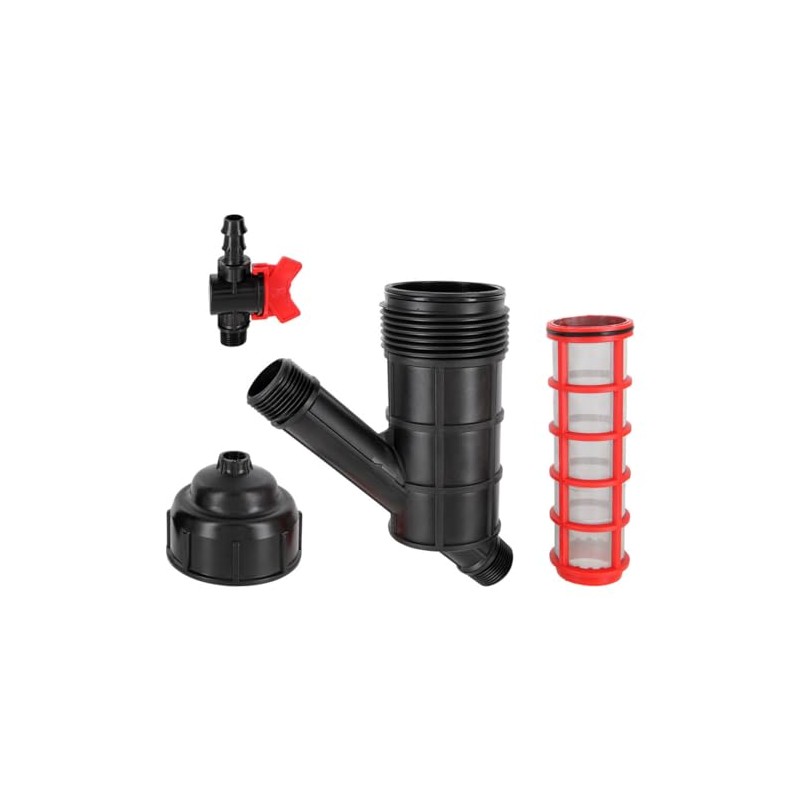REKUBIK Water Filter Sieve Filter 2 x Male Thread with