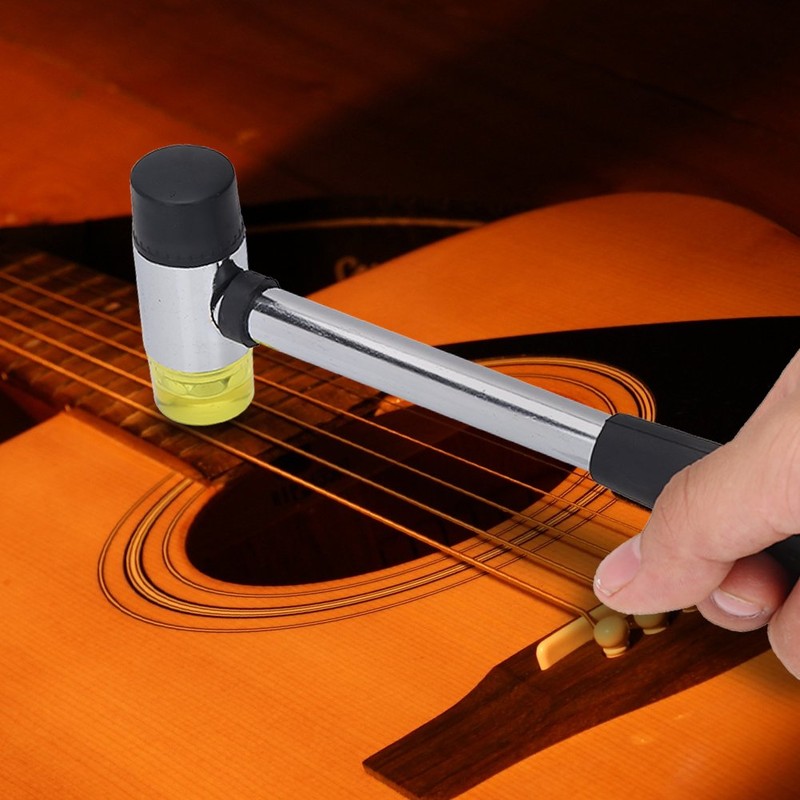 Double Headed Mallet Double Guitar Fret Hammer Rubber & Nylon