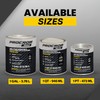 Procrom Premium Metal Paint – Gloss Pure Black, Pint |