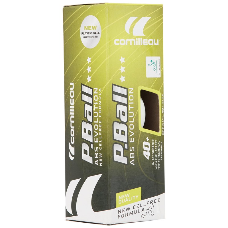 Cornilleau ITTF Plastic ABS Evolution 3 Star Competition Table Tennis