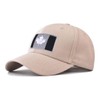 Bright Gray Canada Beige Baseball Hat,Cap with Canadian Maple Flag