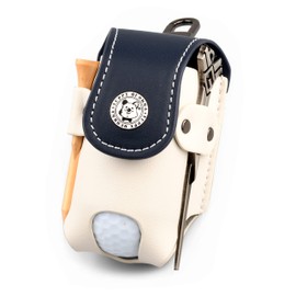 YUPPY QUOKKA Golf Ball Case, Made with Upgraded Materials, Luxury, Genuine Leather, Premium Microfiber Leather, For 2 Packs, High Quality, Stylish, Functional, Durable, Strong Thin Magnetic Closure,