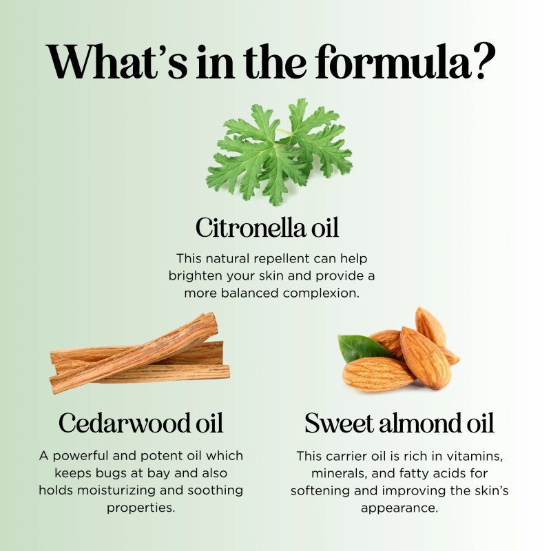 Natural Bug Repellent Spray for Body