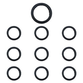 10PCS Gas Can Spout Gaskets, Replacement Rubber Gaskets Washer, Fuel Gas Can Spout Sealing O Rings Gaskets with Most Gas Can Spout